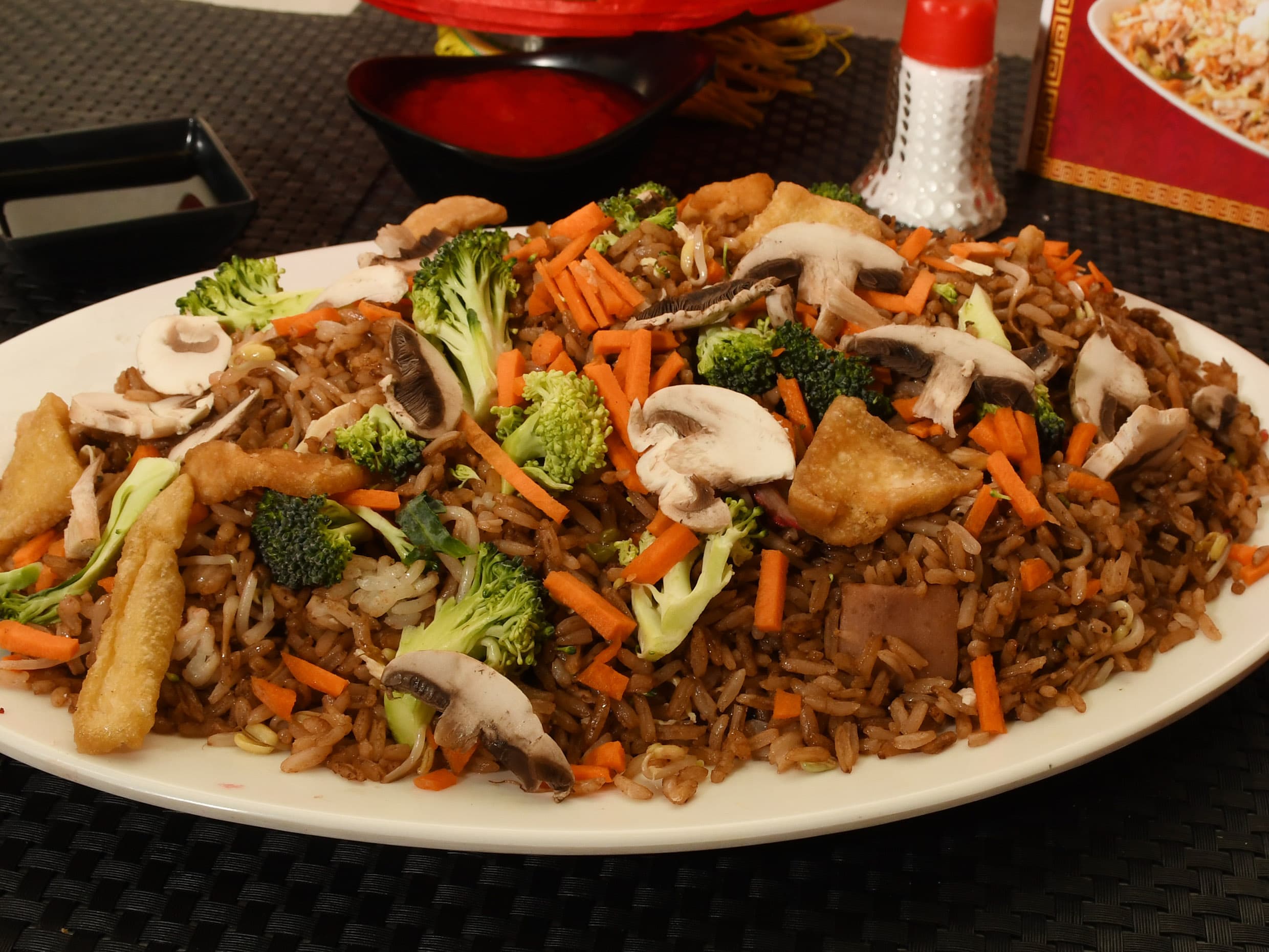 Arroz Chow Fan Vegetariano