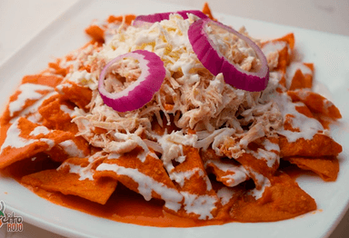 Promo 🤑 Chilaquiles Con Pollo