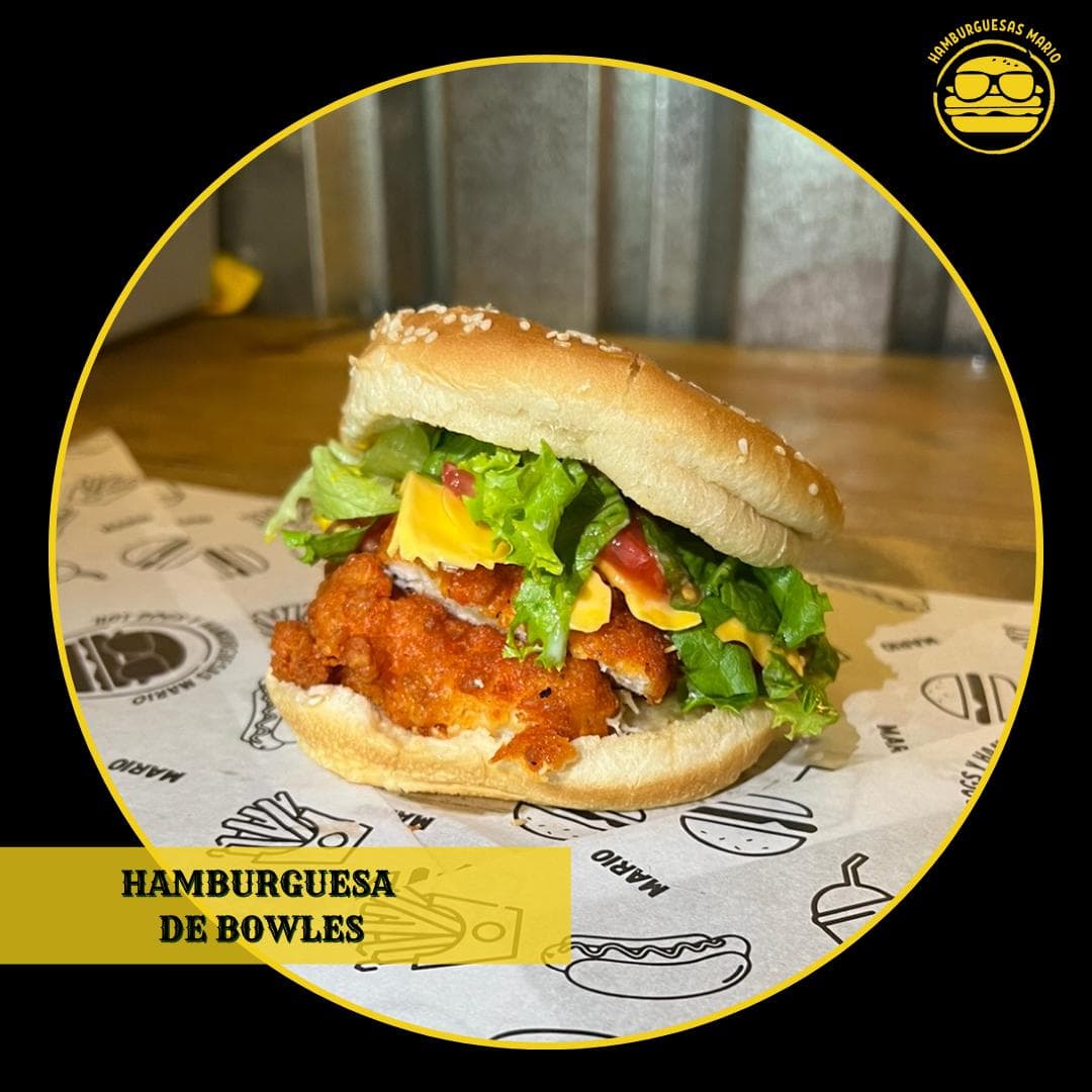 Hamburguesa de boneless (pollo)