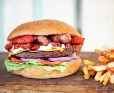 Hamburguesa Maxi Bomba