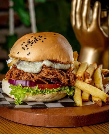 Hamburguesa Desmechada Flash