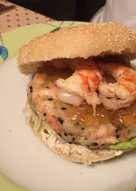 Hamburguesa de Camarón