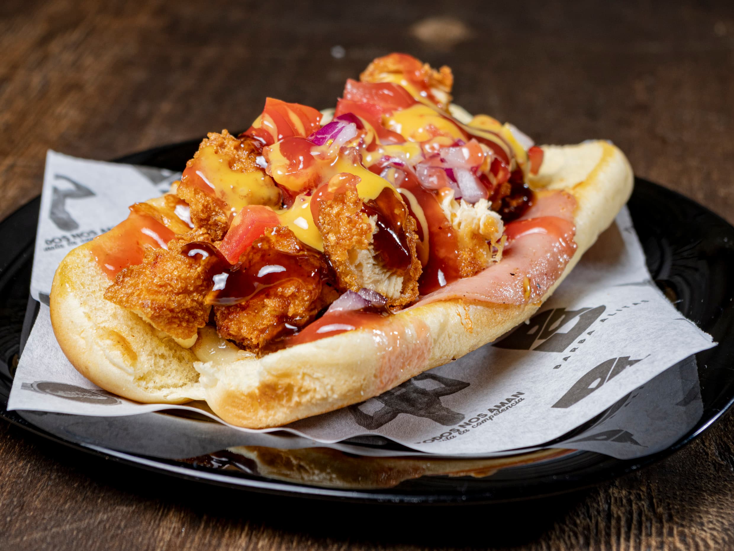 Hot dog de Boneless