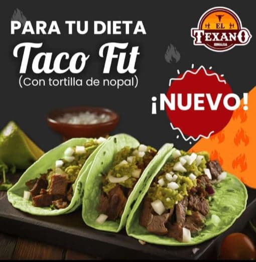 Taco Fit Tortilla de Nopal