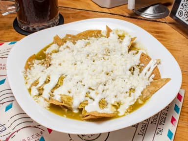 Chilaquiles con Proteina a Elegir