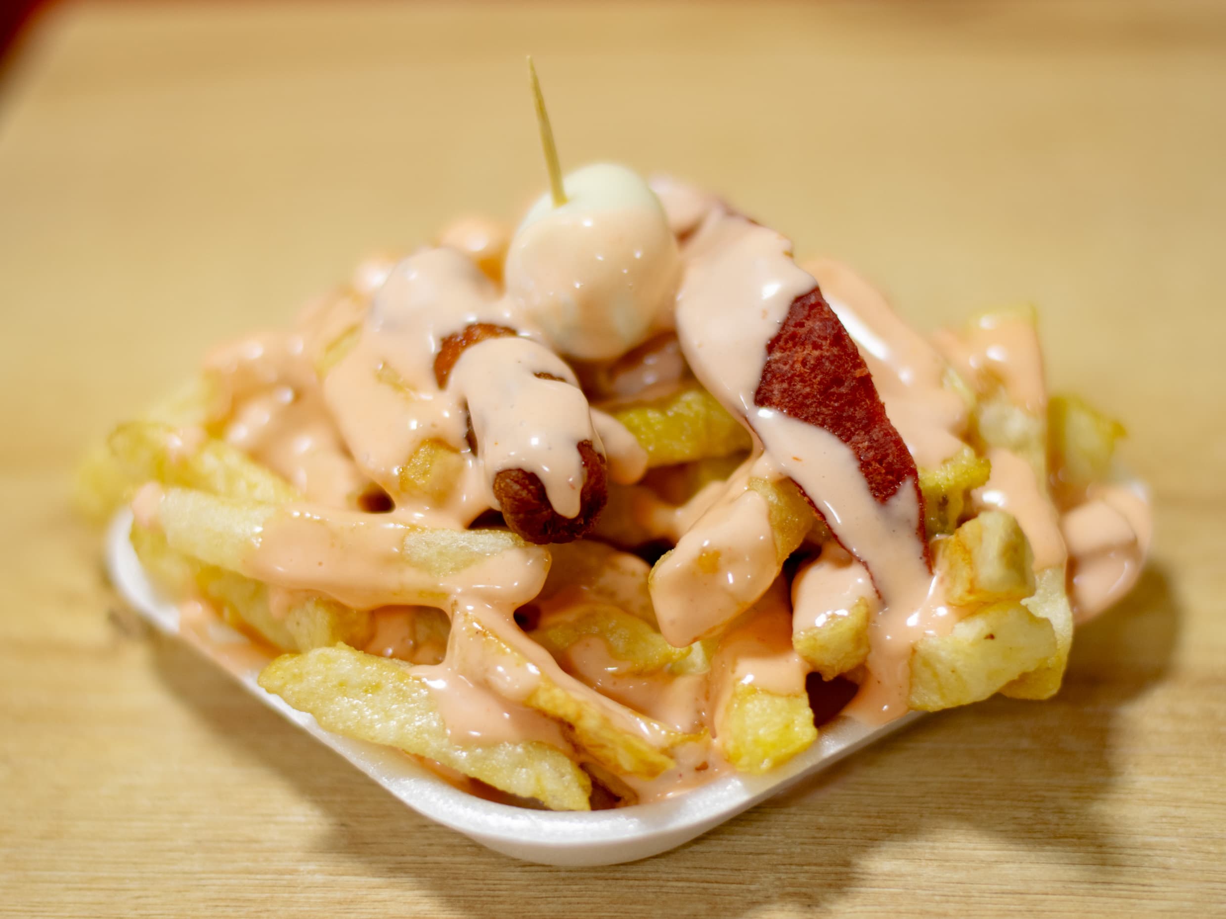 Salchipapa Pequeña