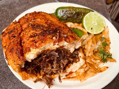 Torta de barbacoa C/queso
