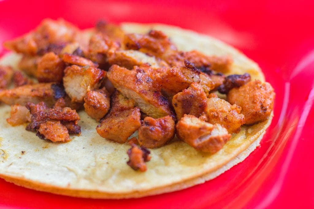 Taco de Adobada de Cerdo