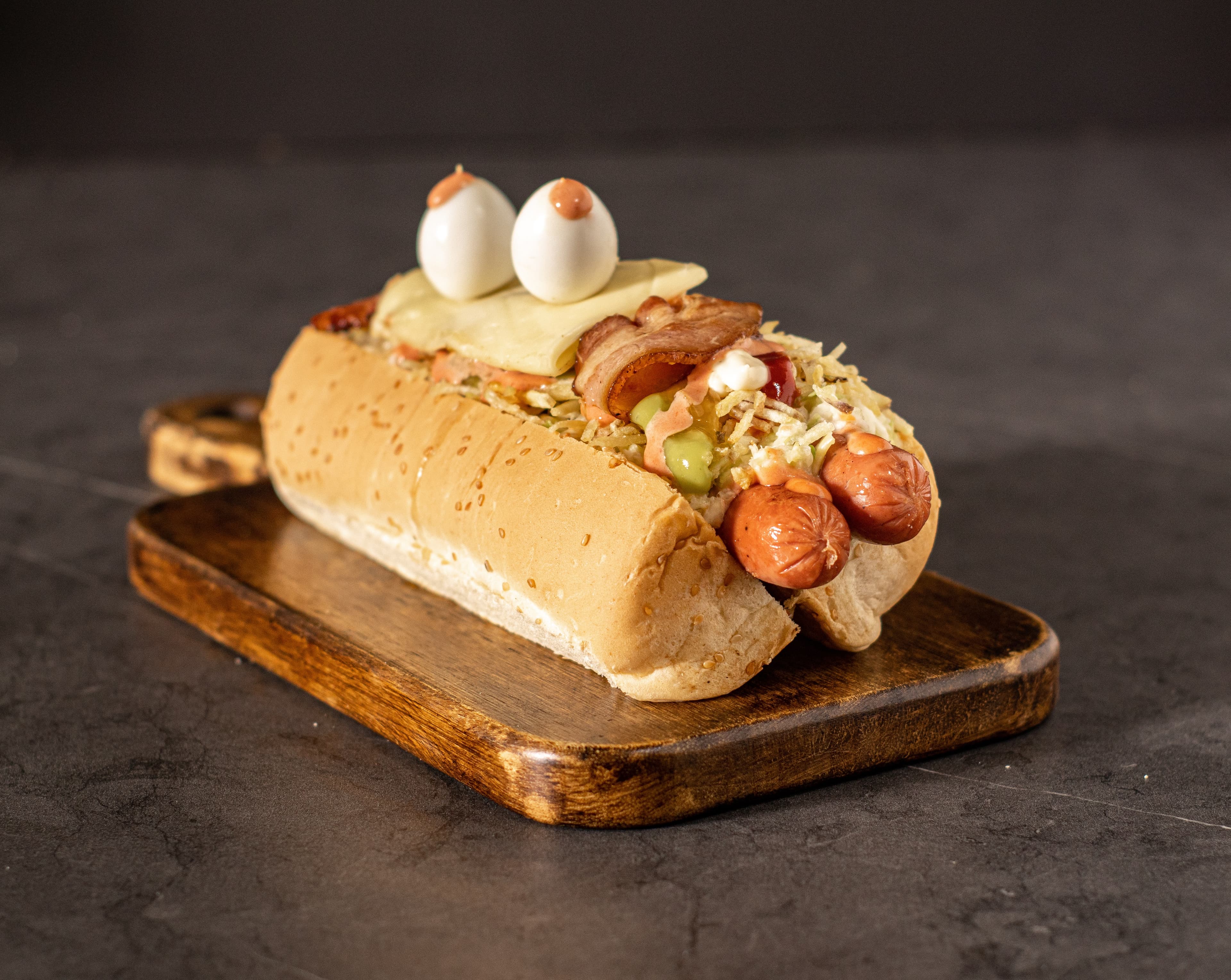 Perro Doble Salchicha Especial Personal