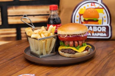 Combo Hamburguesa Chori Burger