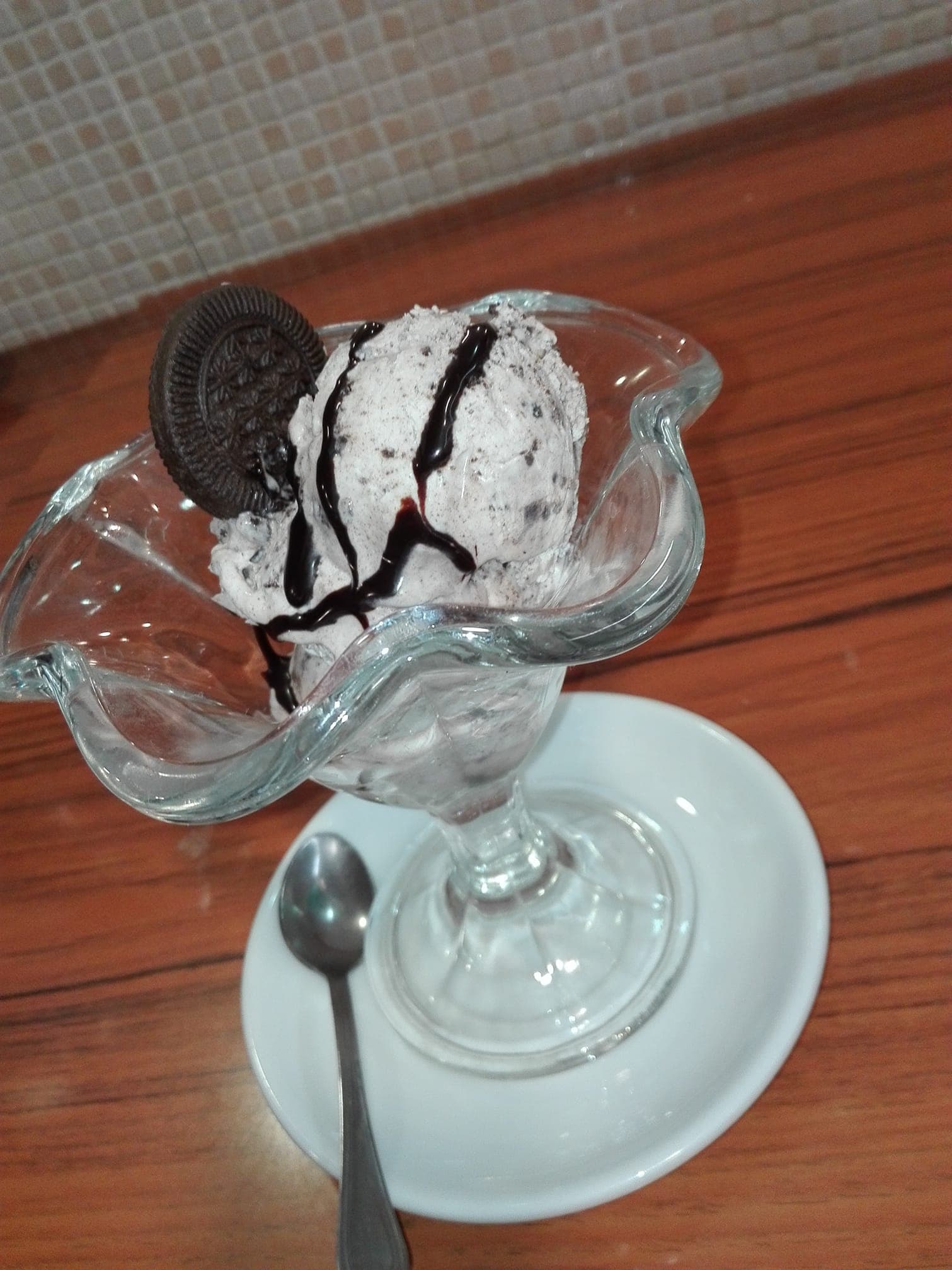 Copa de Helado Oreo