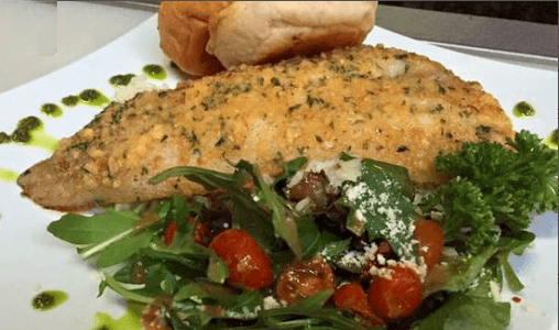 Pescado al Mojo de Ajo