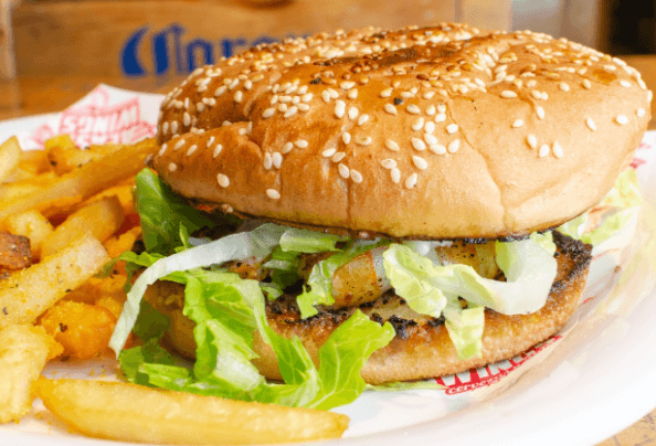 Burger Wings Alone
