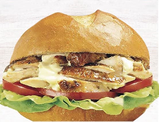 Sánguche Chicken Bacon