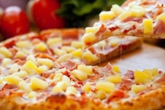 Pizza Hawaiana 8 Rebanadas