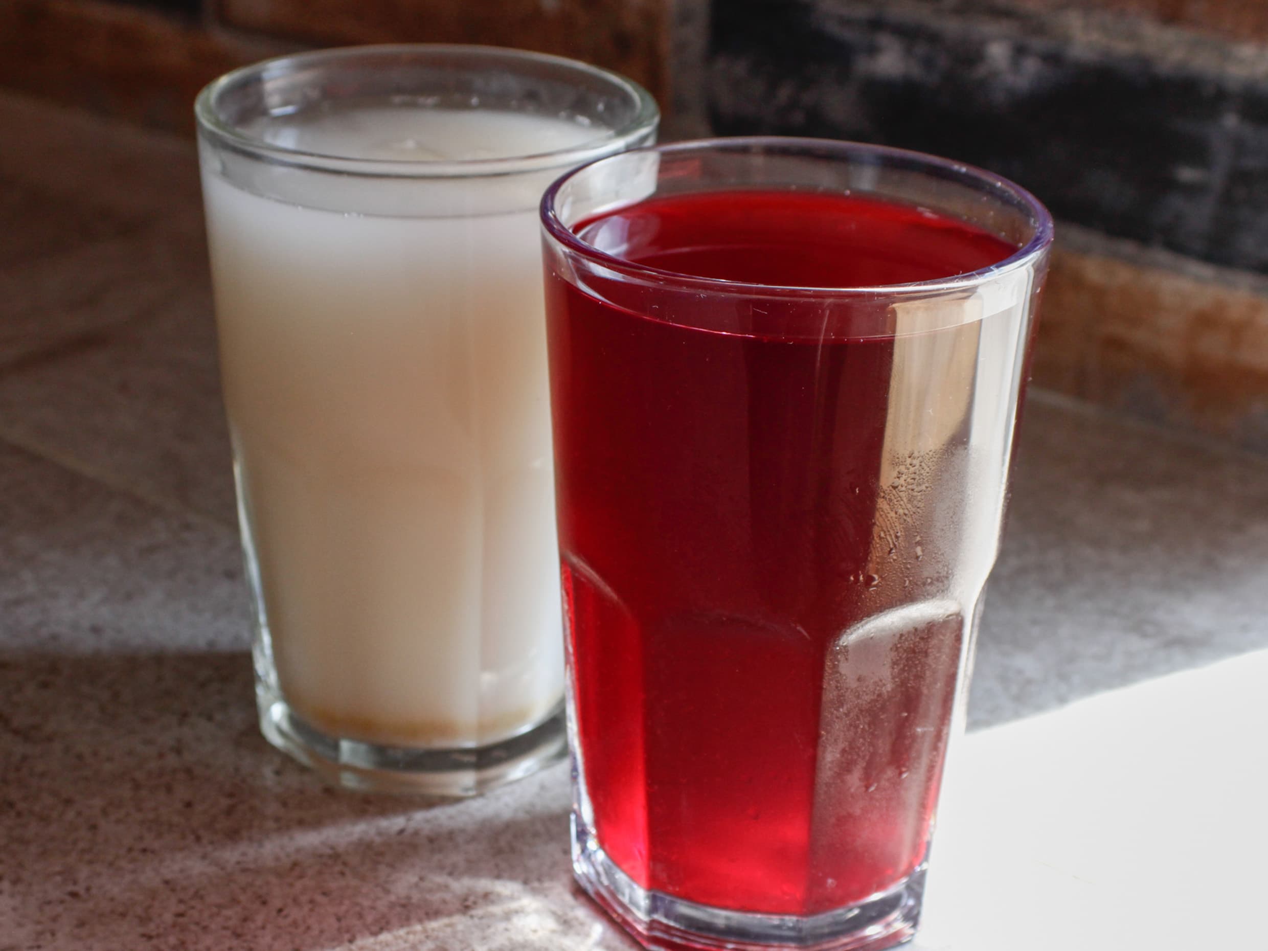 Agua Natural Sabor Horchata, Vaso de 16 Onzas