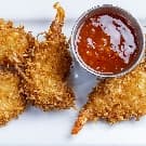 Camarones al coco