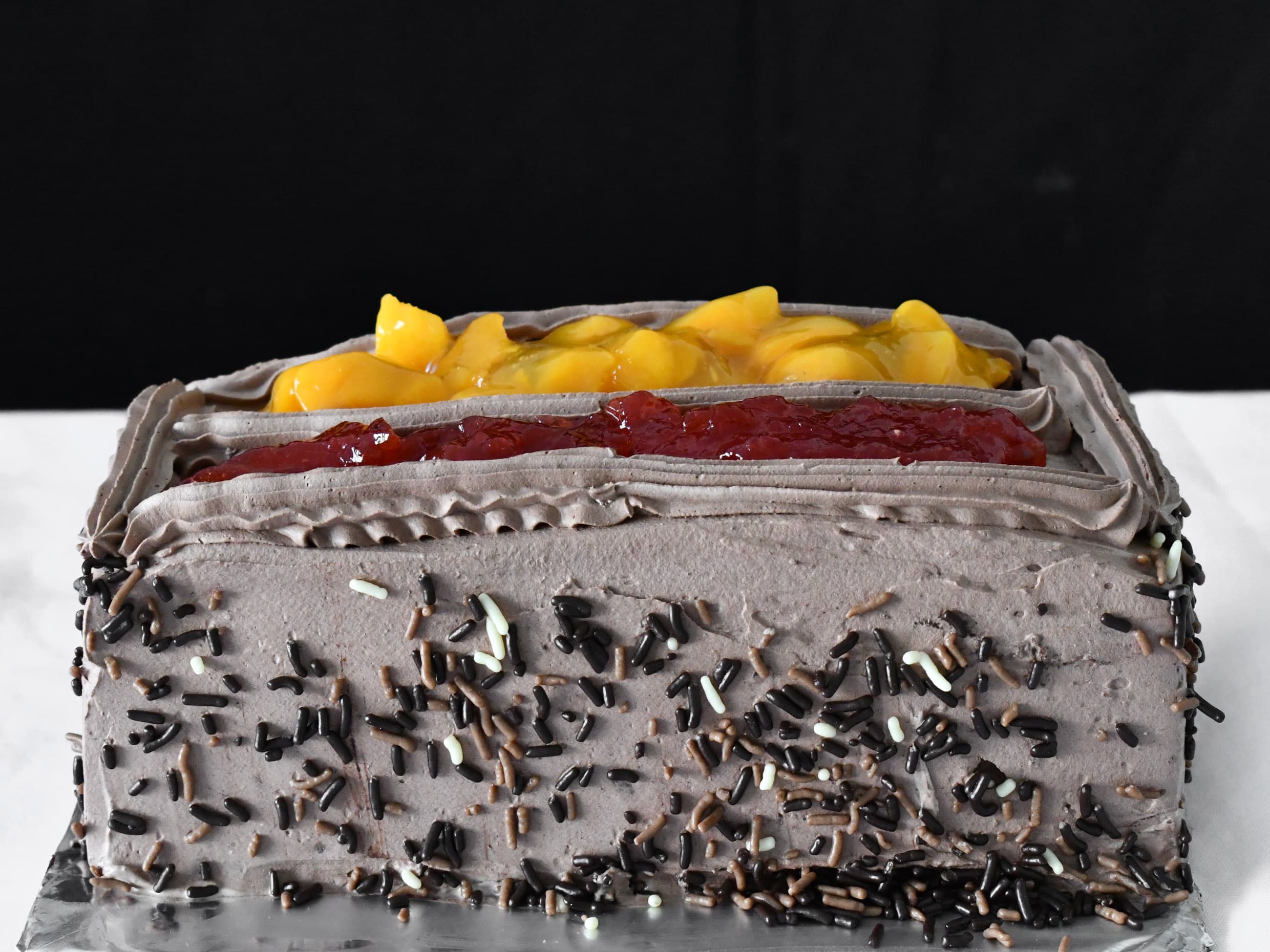 PASTEL 3 LECHES RECTANGULAR CHOCOLATE