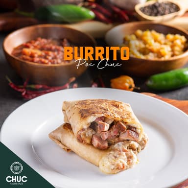 Combo Burrito de Adobada + Agua Fresca