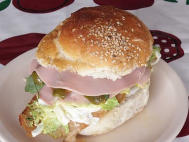 Cemita de Queso Blanco
