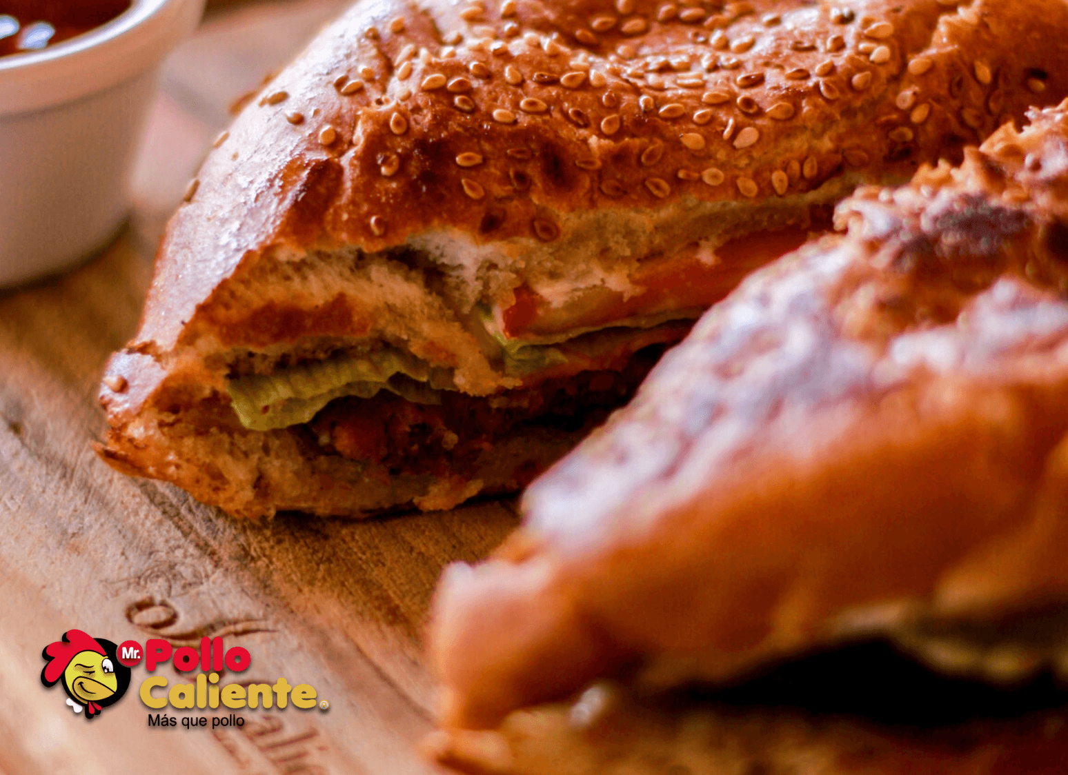 Mr Hamburguesa con Pollo