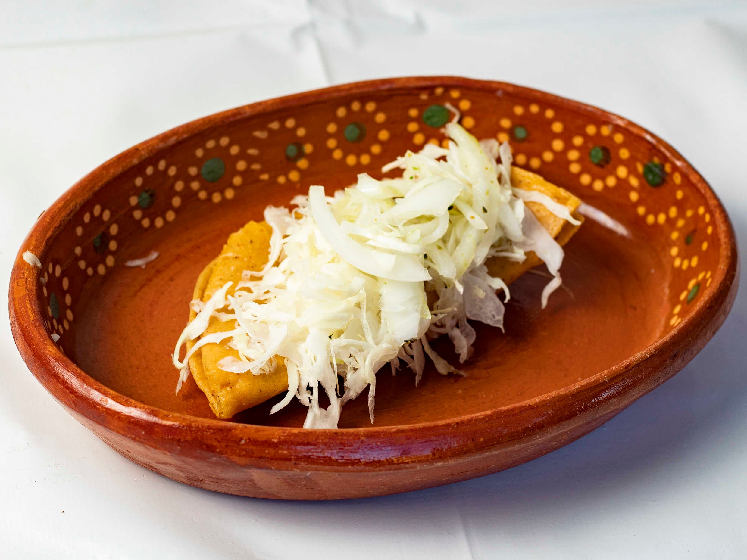 3 Taco Dorado de Papa Sencillo + Te de la Casa 500