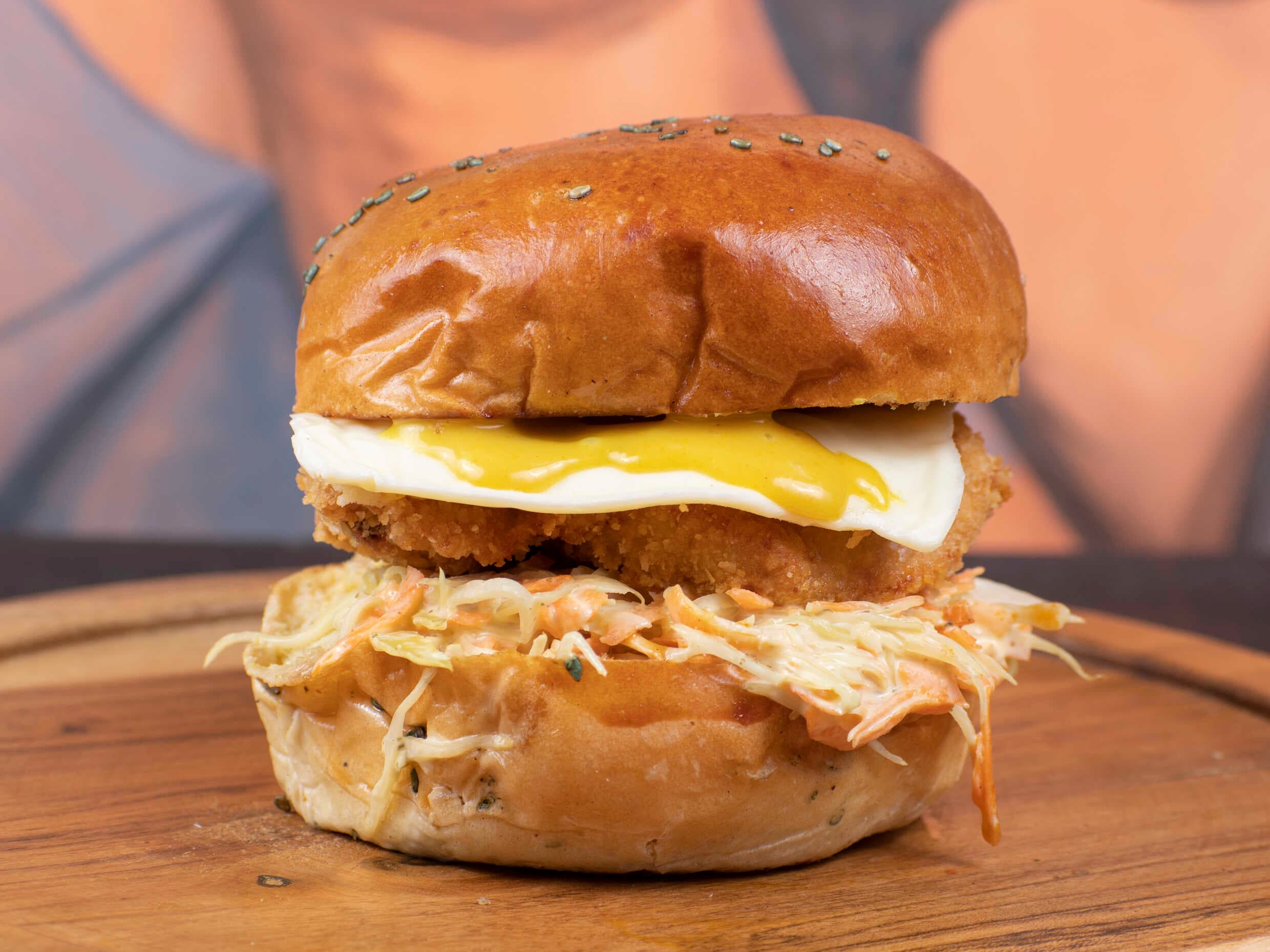 Hamburguesa Cronch Coleslaw
