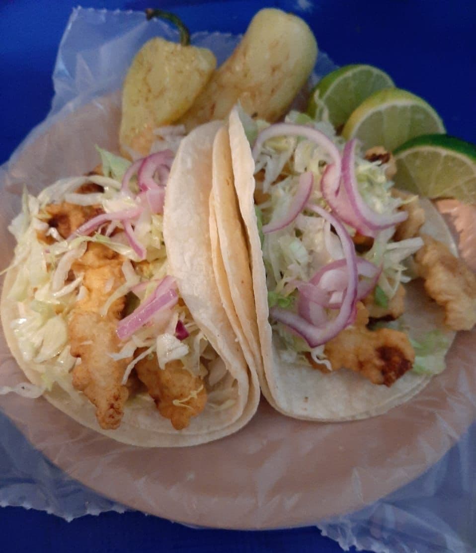 Taco de Harina Camaron