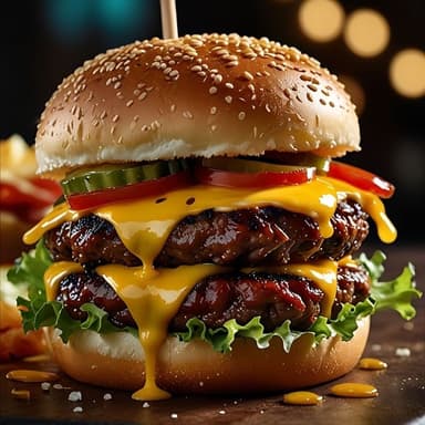 Hamburguesa con Doble Carne
