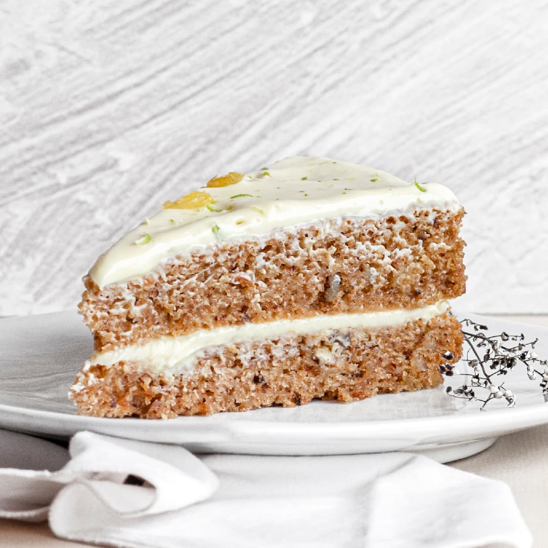 Porción de Torta de Pera 14 cm