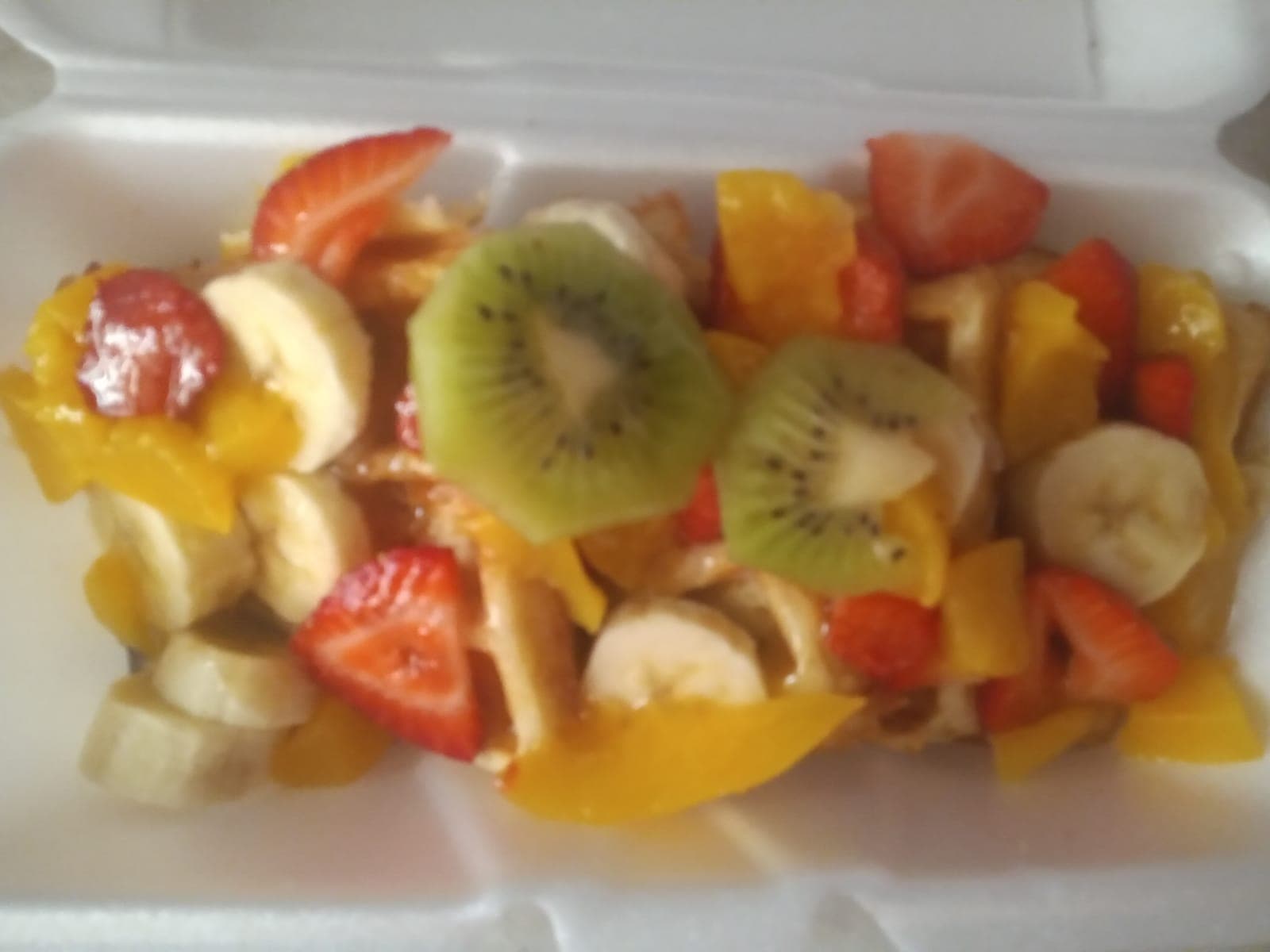Waffle Frutal