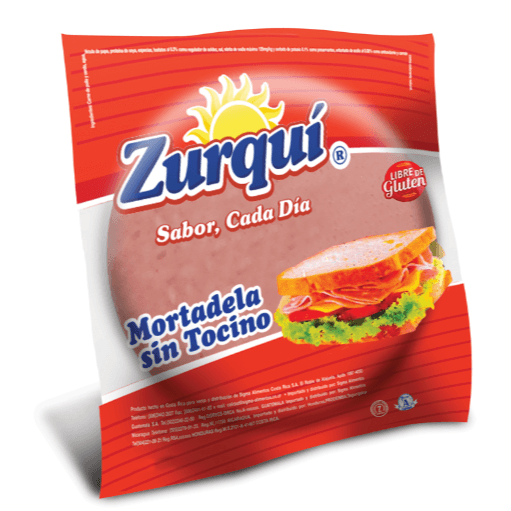 ZURQUI MORTADELA JAMONADA 125 GR