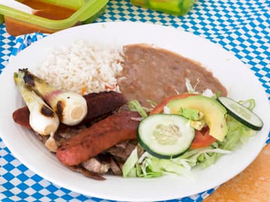 Combo-Combo carne Asada+Agua del Dia