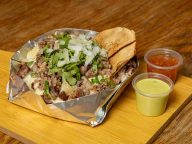 Papa con Suadero