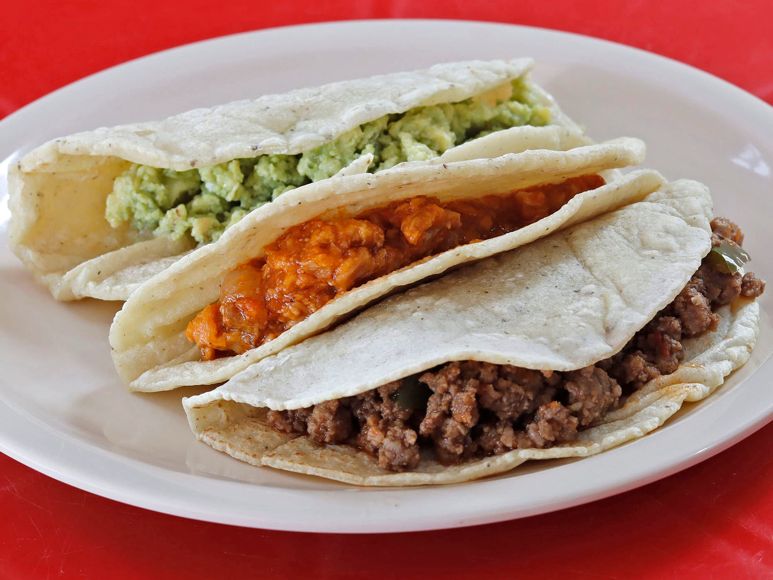 Taco de Maíz de Frijol