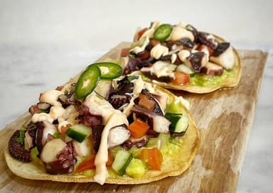 Tostada Pulpo Pza
