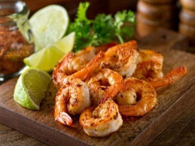 Camarones al Guajillo