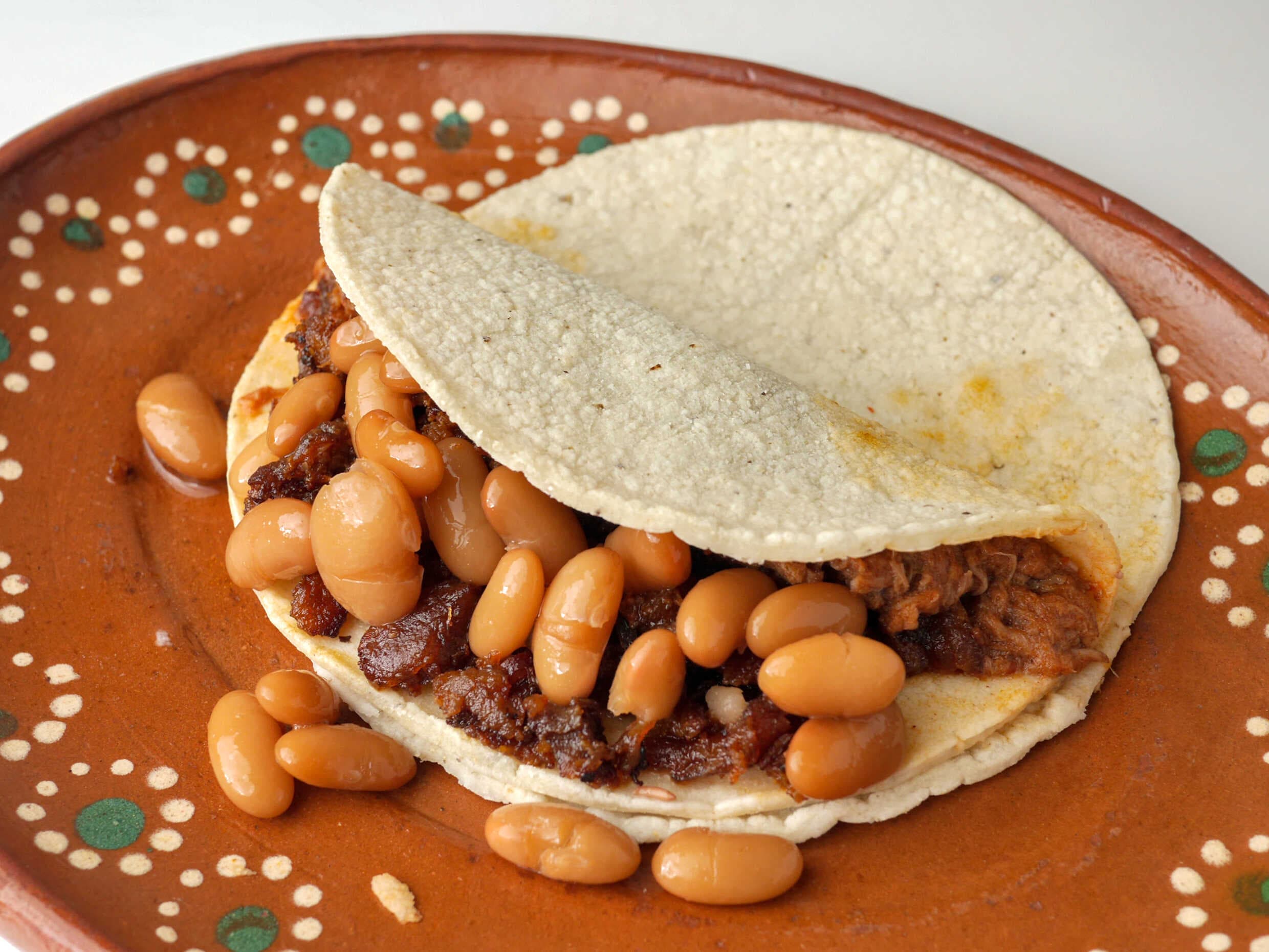 Taco campechano