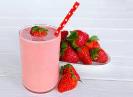 Malteada de Fresa