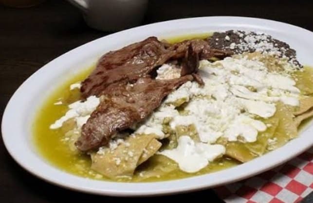 Enchiladas con Arrachera