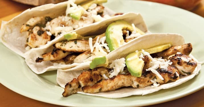 Taco Harina Pollo