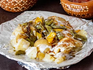 Papá al Horno VEGETARIANA