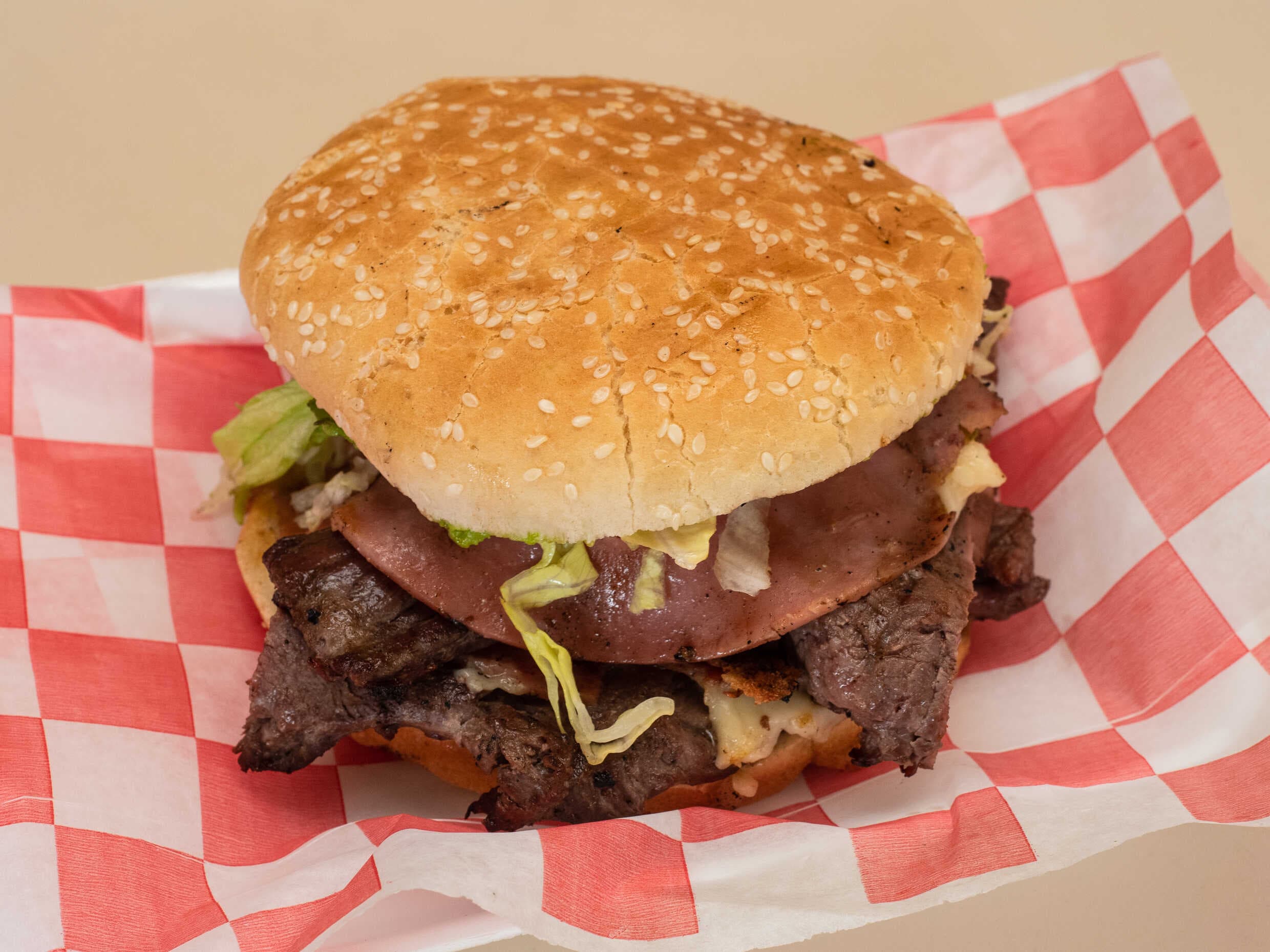 Hamburguesa de Doble Arrachera