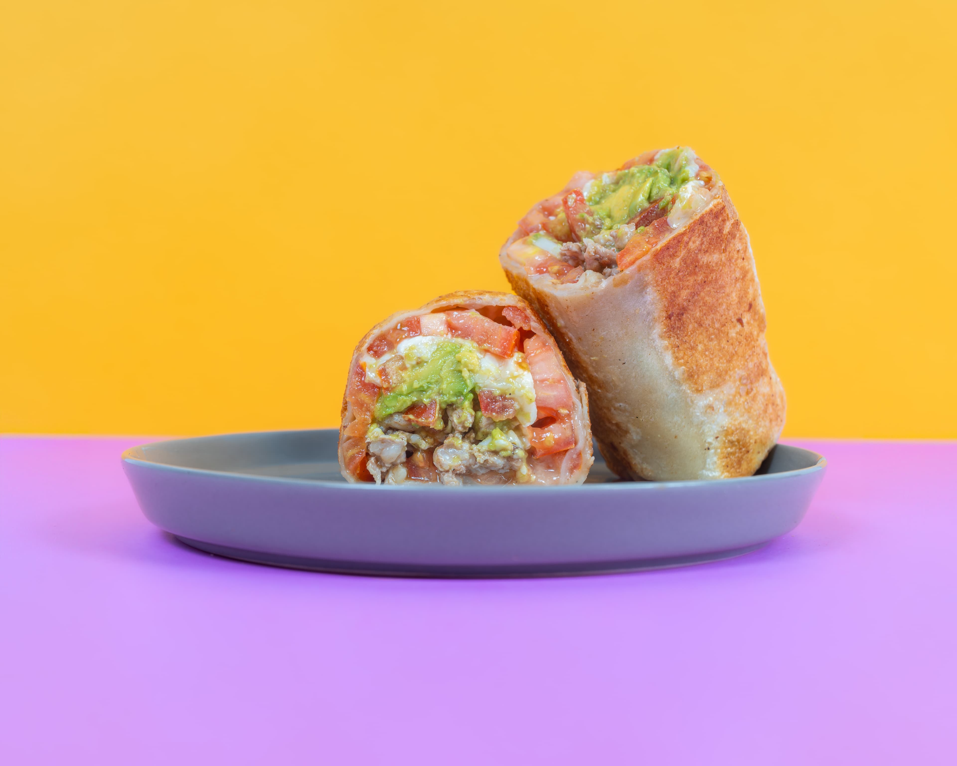 Burrito de Bistec y Guacamole