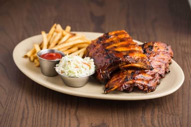 Baby Back Ribs. Rack Completo