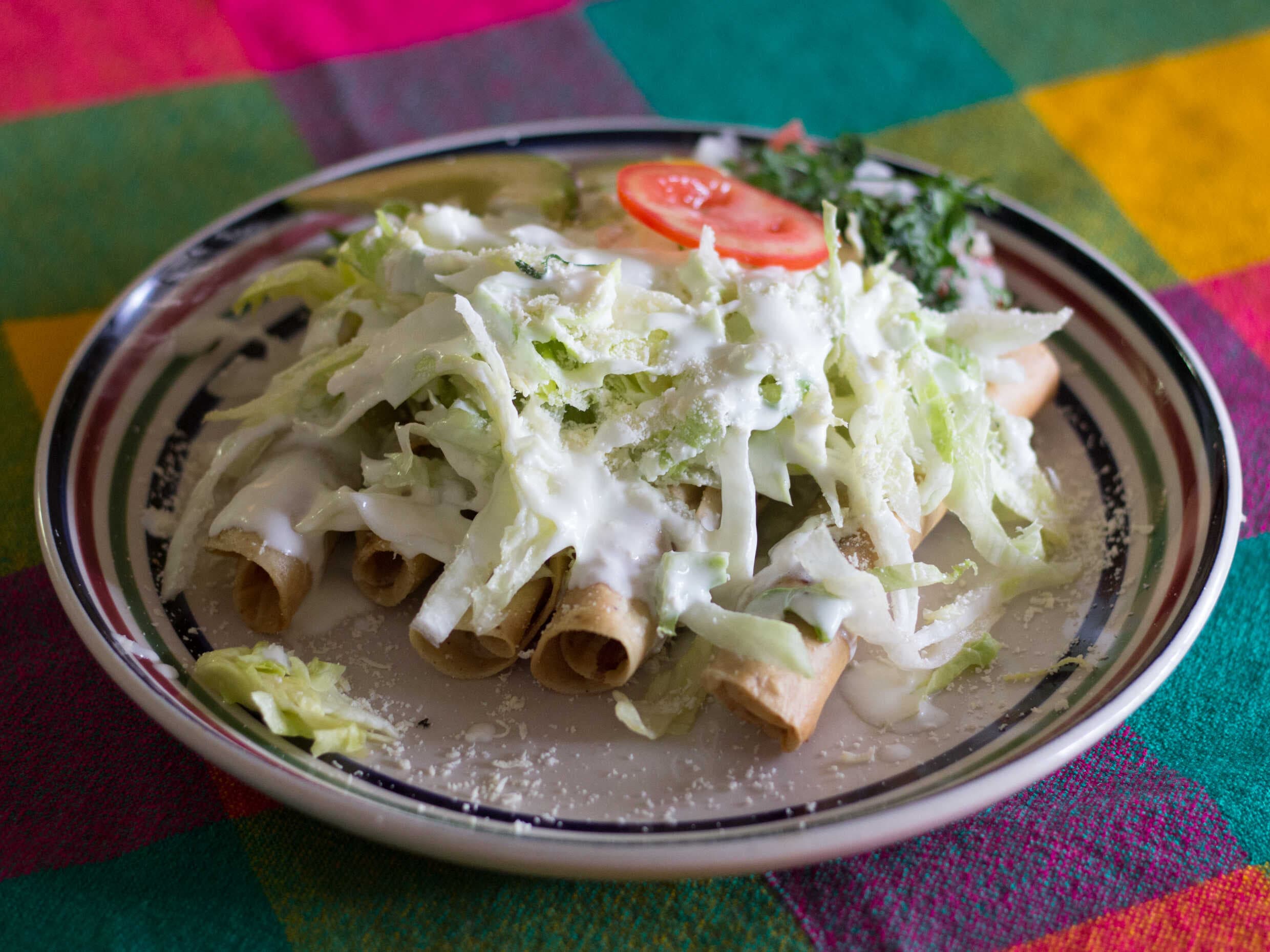 Flautas de Pollo
