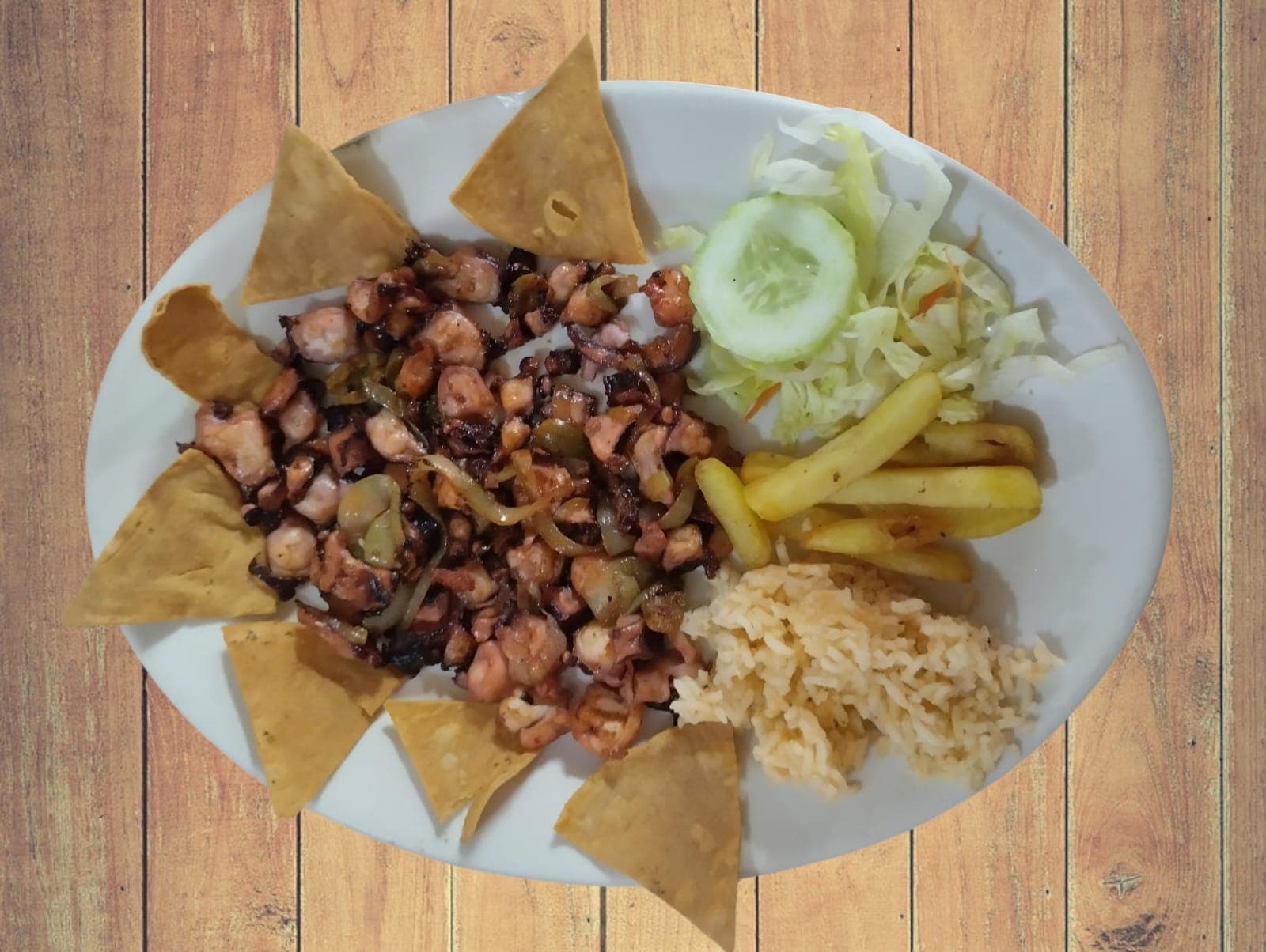 Pulpo Encebollado