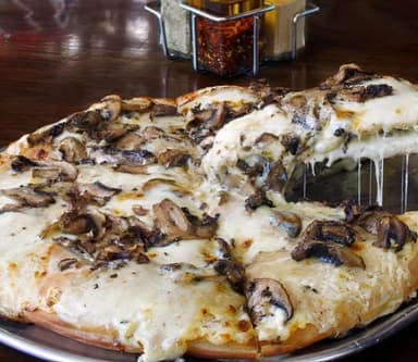 Pizza Estofada Alfredo Pequeña