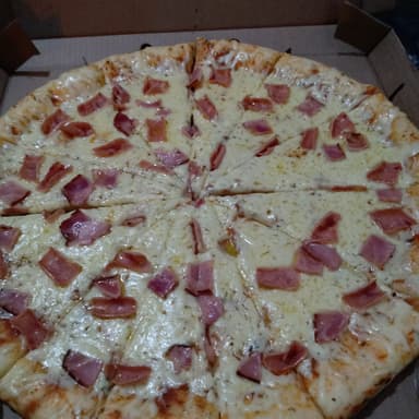 Pizza Jamón y Queso Pequeña