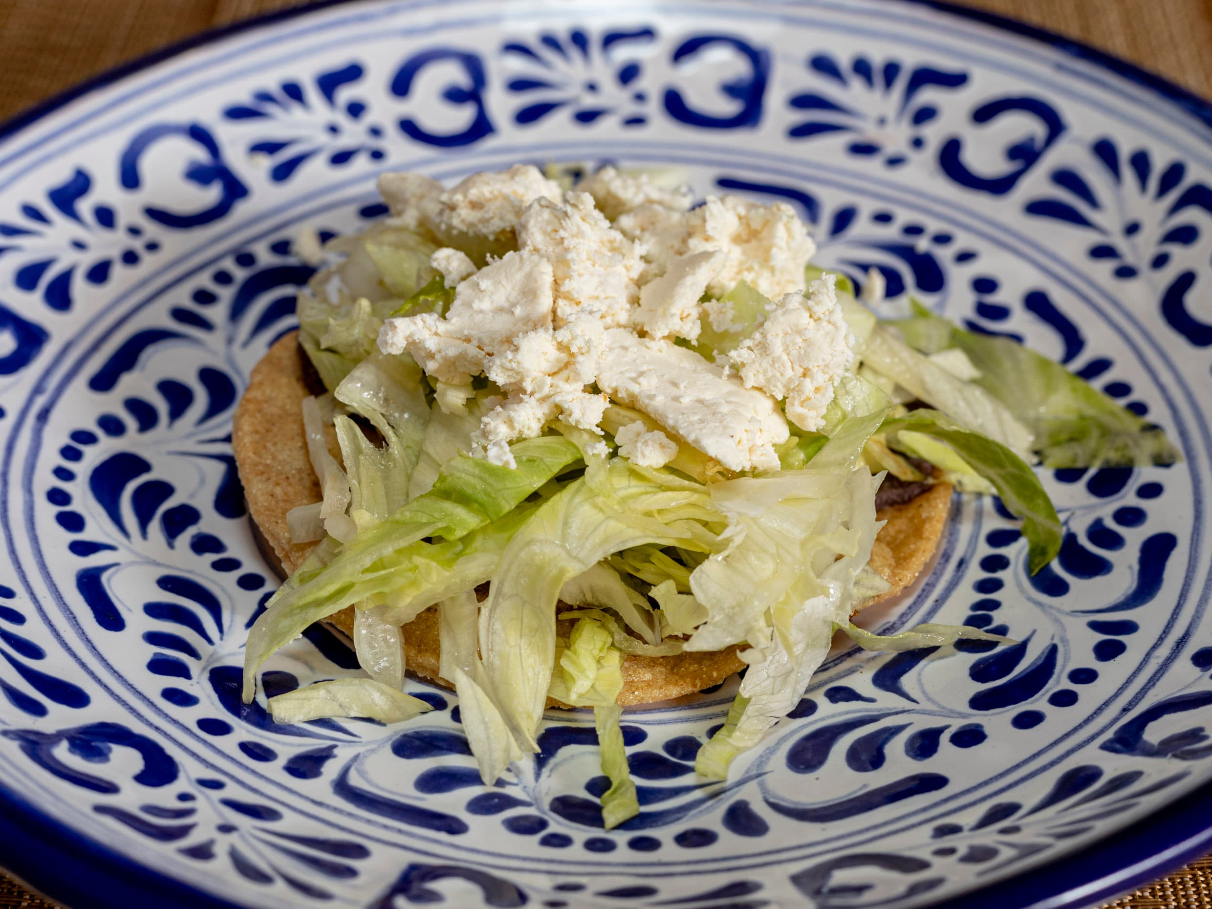 Tostada de requesón